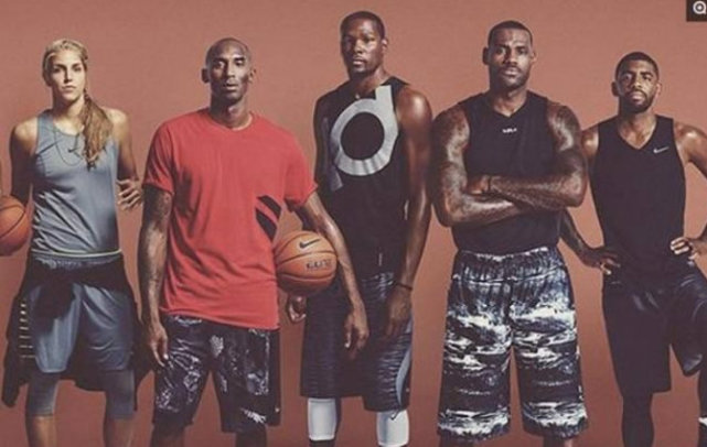各个NBA球星的身高